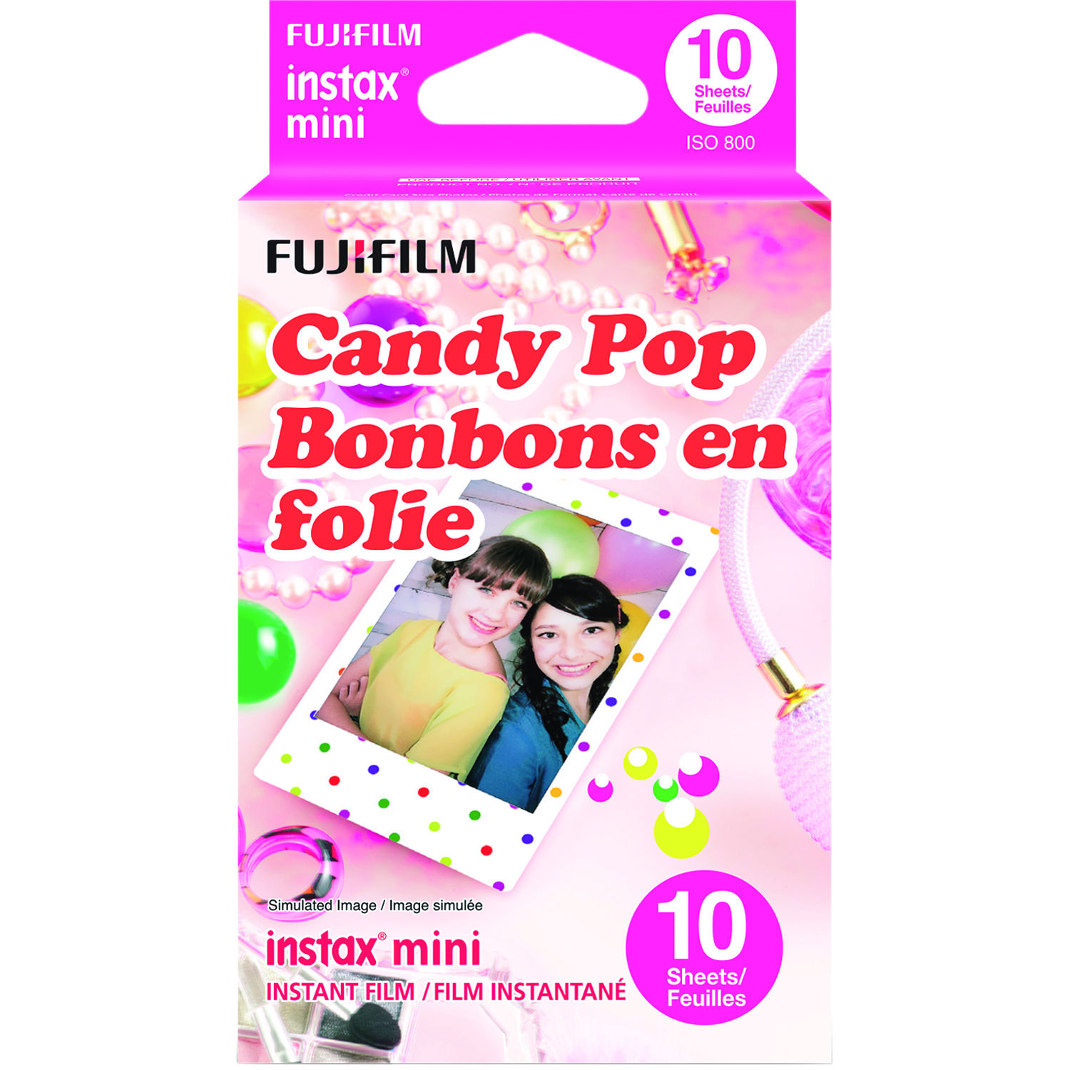 Giấy In Ảnh Fujifilm Instax Mini - Candy Pop (10/pack)
